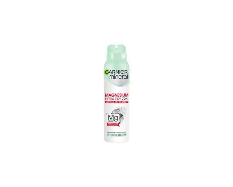 Garnier Mineral Magnesium Ultra Dry 72H Antiperspirant Spray for Women 150ml