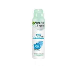 Garnier Mineral Pure Active 48H Antiperspirant Spray for Women 150ml