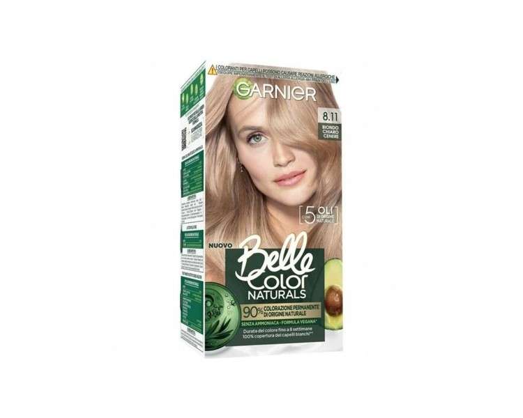 Garnier Belle Color Naturals Hair Dye No. 8.11 Light Blonde Ash