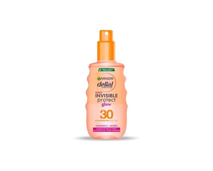 Garnier Delial Invisible Protect Glow Spf30 Spray 150ml