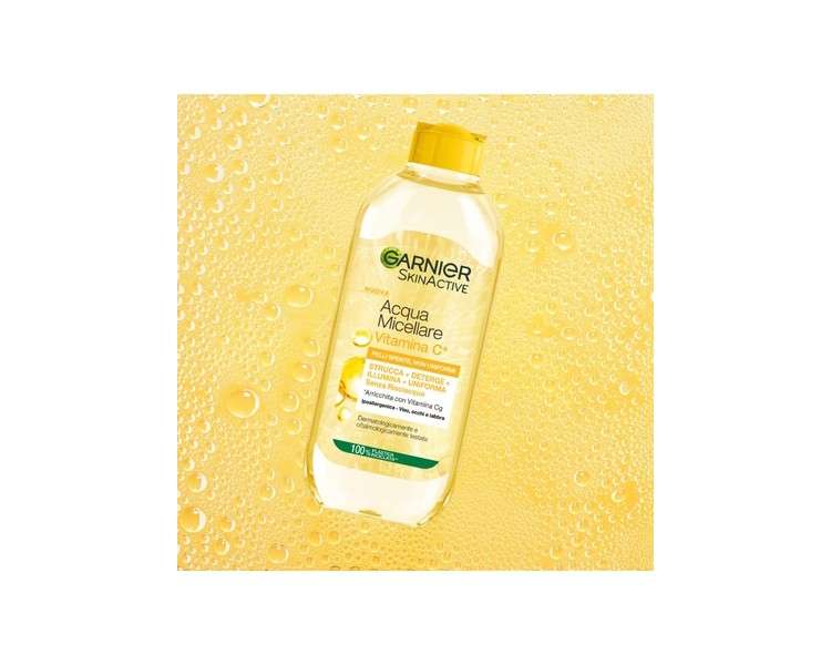 Garnier SkinActive All-in-1 Micellar Water with Vitamin C for Dull and Uneven Skin 400ml