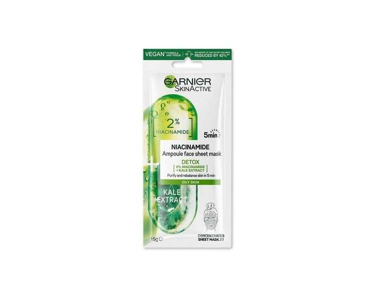 Garnier Skin Naturals Niacinamide Ampoule Brightening Mask 15g