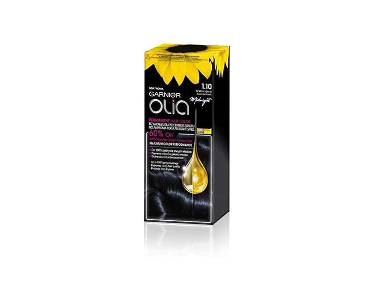 Garnier Olia Hair Dye 1.10 Black Sapphire 1 Count