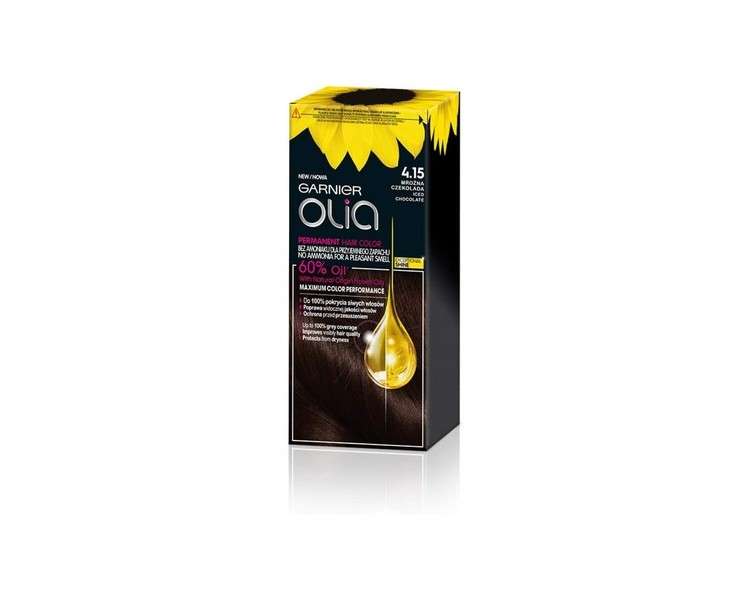 Garnier Olia Hair Dye 4.15 Frozen Chocolate