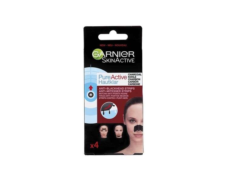 Garnier Skin Pure Active Charcoal Blackhead Removal Strips