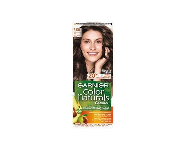 Garnier Color Naturals Hair Dye Cream 5.00 Deep Medium Brown