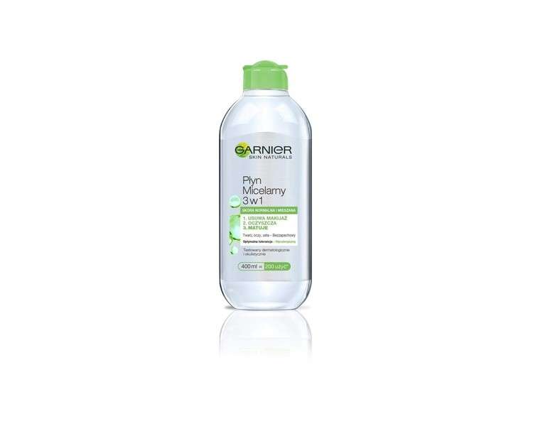 Garnier Skin Naturals Micellar Water 3in1 Normal and Combination Skin 400ml