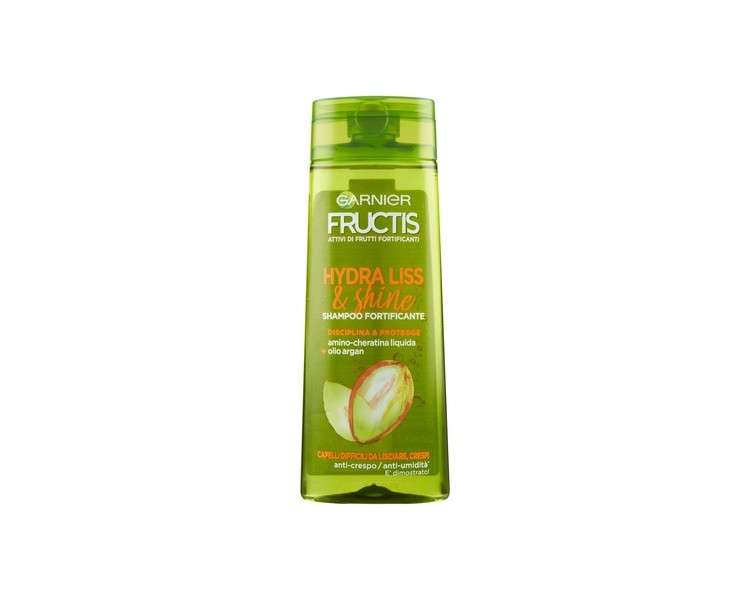 Garnier Fructis Hydra Liss Shampoo for Hard-to-Smooth Hair 250ml