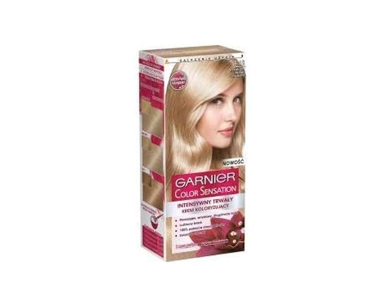 Garnier Color Sensation Hair Dye 9.13 Crystalline Beige Light Blonde