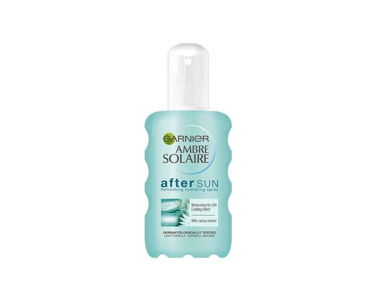 Garnier Ambre Solaire After Sun Spray Soothing and Calming Aftersun Enriched With Aloe Vera 200ml