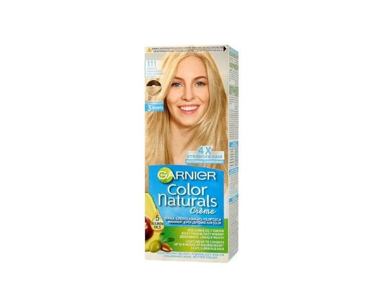 Garnier Color Naturals Hair Dye 111 Light Grey Blonde