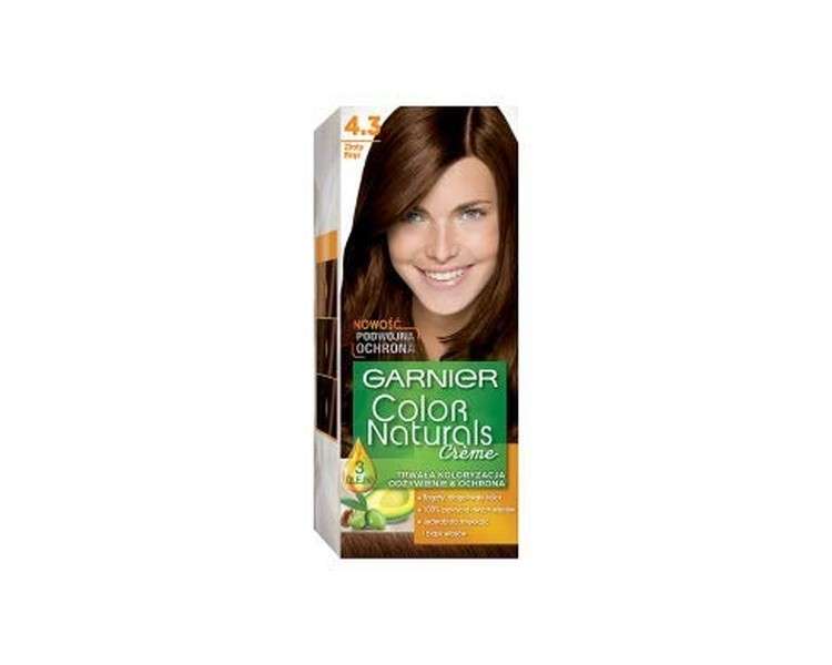 Garnier Color Naturals Hair Dye 4.3 Golden Brown