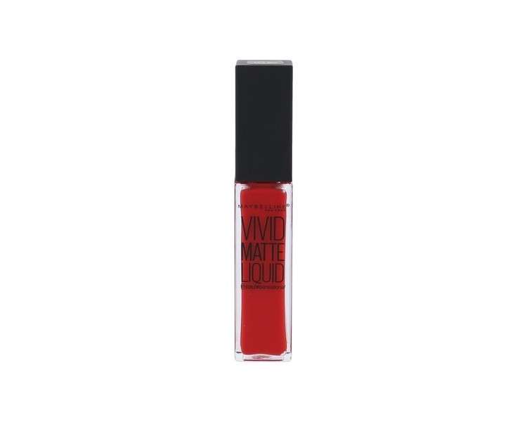 Maybelinne Maybelline Vivid Matte Liquid - 35 Rebel Red Lipstick 8ml