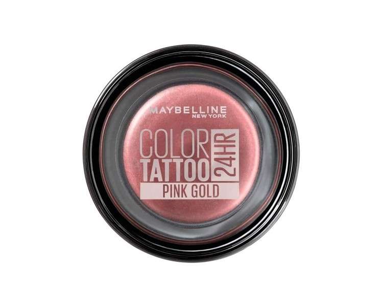 Maybelline Colour Tattoo 24 Hour Eye Shadow Pink Gold Number 65 Pink 3.5g