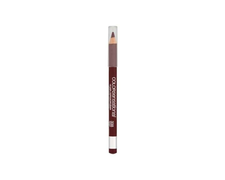 Maybelline Color Sensational Lip Liner 338 Midnight Plum 1 count