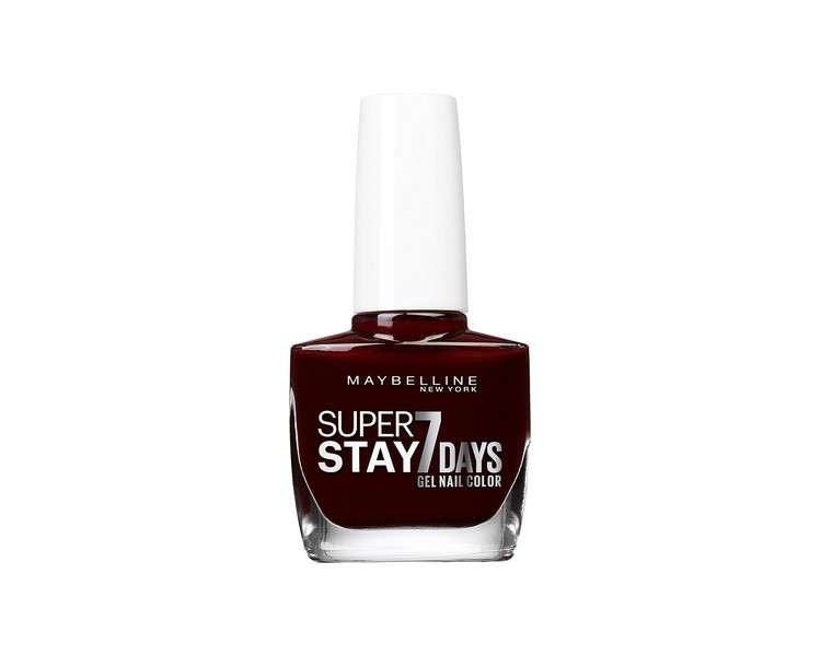 Maybelline Superstay 7 Days Nail Polish 287 Rouge Couture 10ml