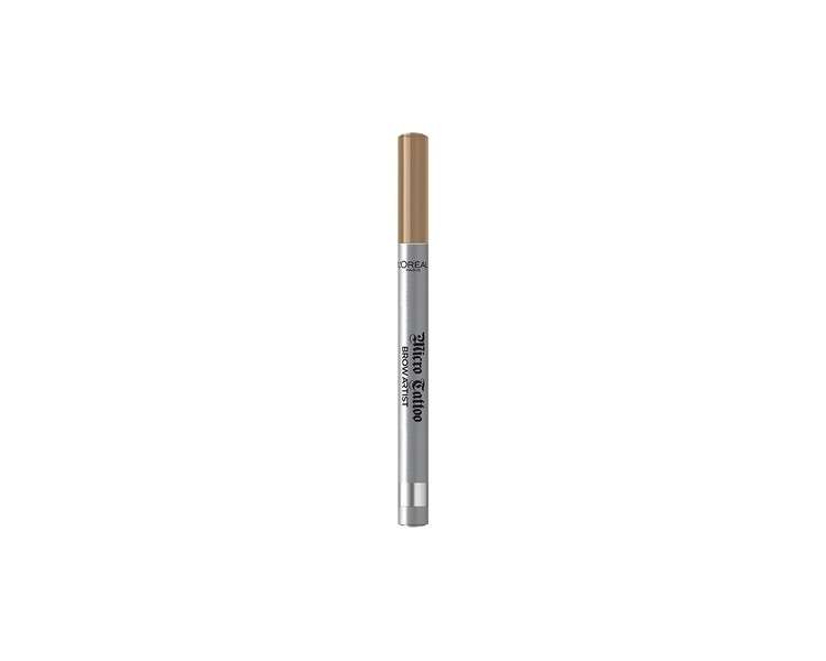 L'Oreal Paris Brow Artist Micro Tattoo 24HR Eyebrow Definer 101 Blonde