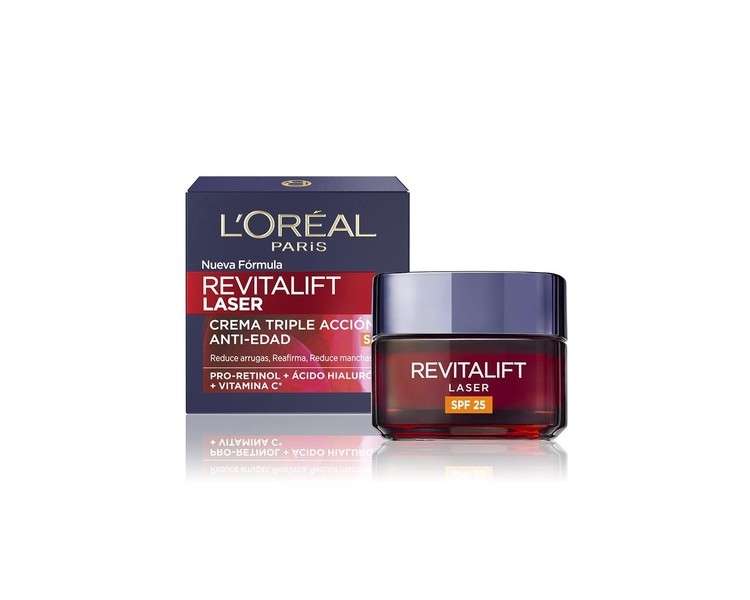 LOréal Paris Revitalift Laser Anti-Aging Day Cream with SPF25 50ml