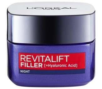 L'Oreal Revitalift Filler Hyaluronic Acid Anti-Ageing Night Cream 50ml