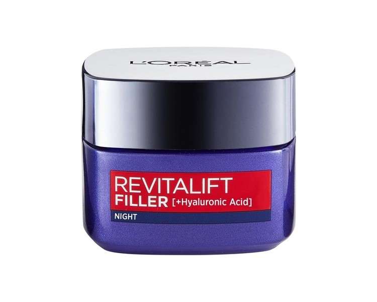 L'Oreal Revitalift Filler Hyaluronic Acid Anti-Ageing Night Cream 50ml