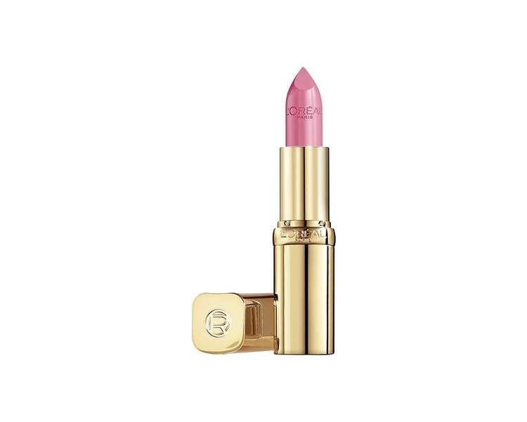 L'Oréal Paris Color Riche 136 Flamingo Elegance Lipstick with Argan Oil and Vitamin E Satin Finish