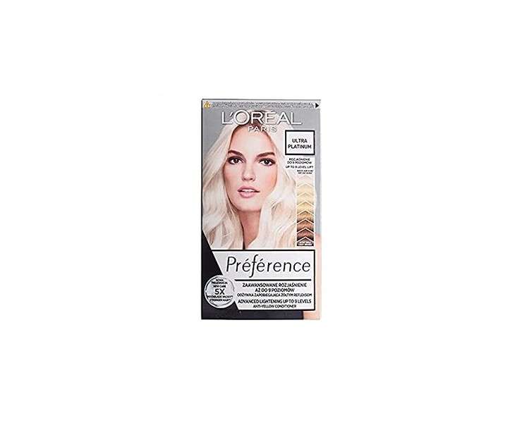 Preference Platinum Ultra Platinum Blonde Hair Dye 1 count