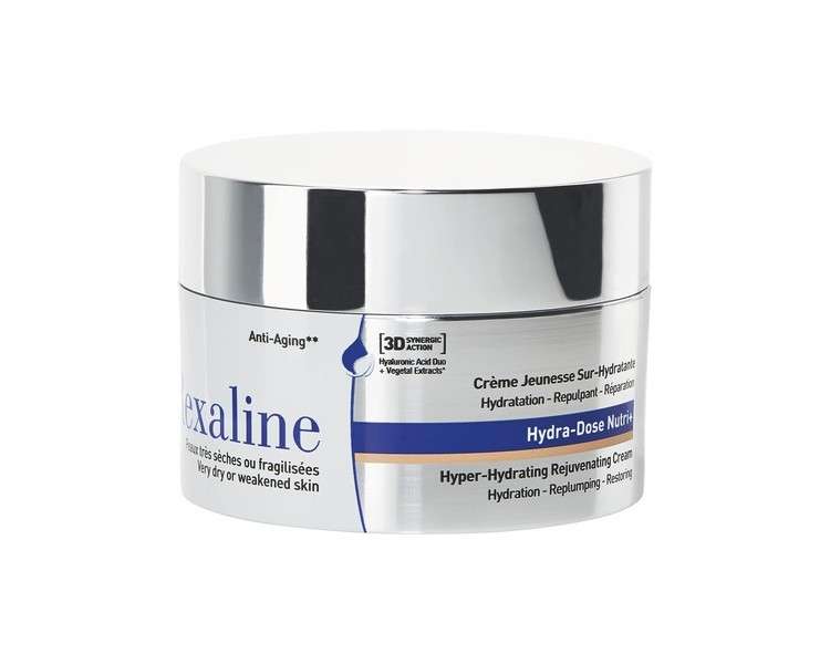 Rexaline Hydra-Dose Nutri+ Optimal Moisturizing Anti-Wrinkle Cream with Hyaluronic Acid 50ml