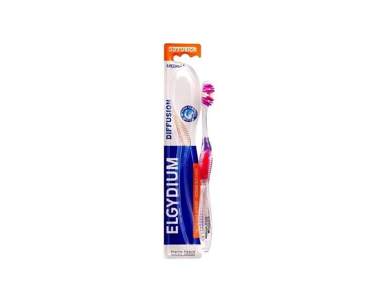 Elgydium Difusion Medium Toothbrush Blue