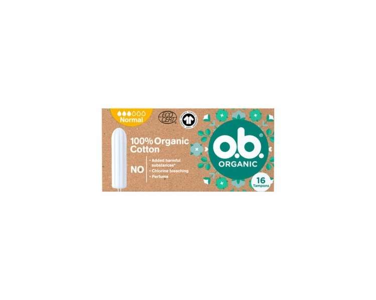 O.B. Organic Normal Tampons