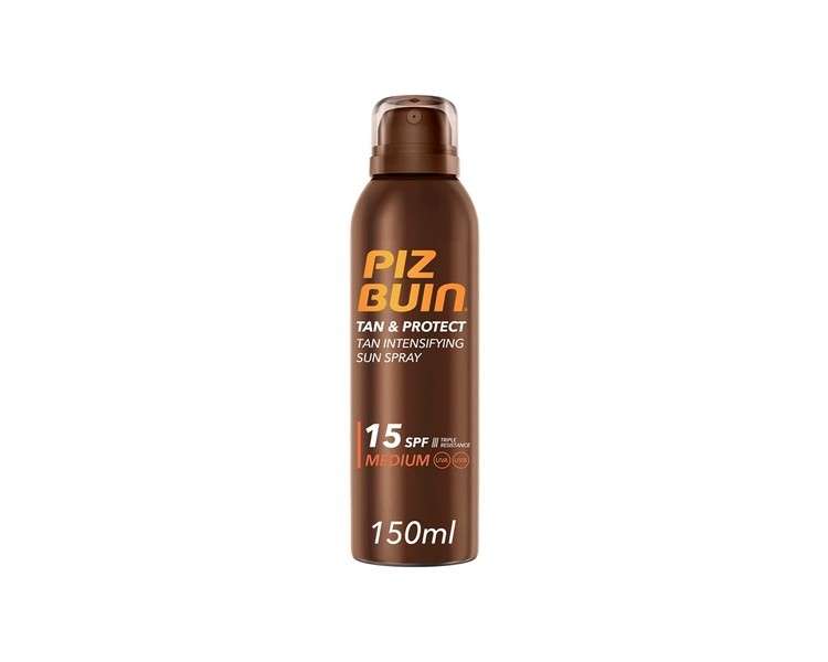 Piz Buin Tan & Protect Intensifying Sun Spray SPF15 150ml