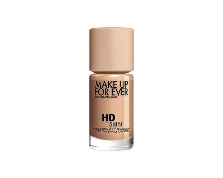 Make Up For Ever HD Skin Invisible Stay True Foundation 1.01oz