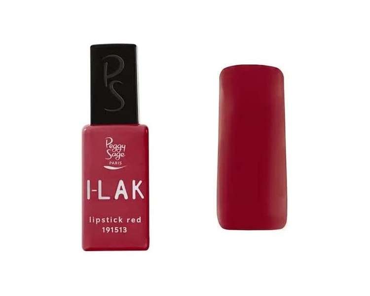 Peggy Sage I-lAK Soak Off Gel Polish Lipstick Red 11ml