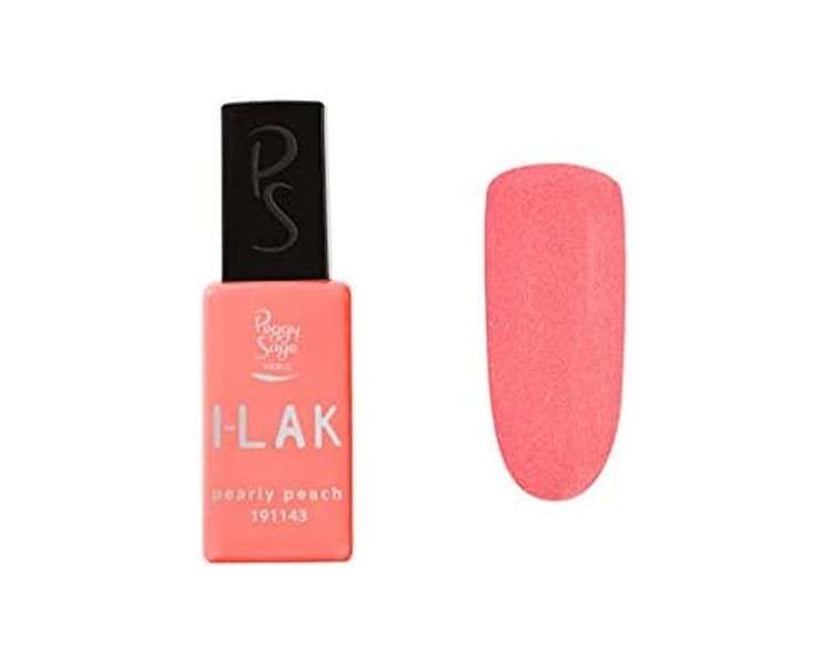 Peggy Sage I-LAK Soak Off Gel Polish Pearly Peach 11ml