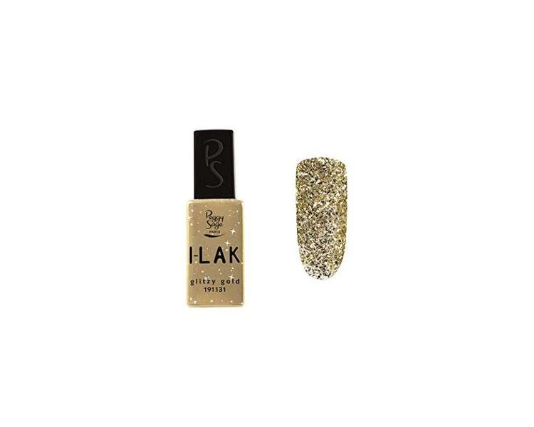 Peggy Sage I-LAK Soak-Off Gel Polish Glitter Gold 11ml