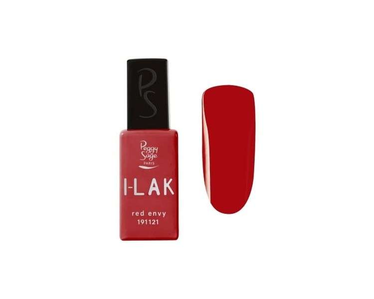 Peggy Sage I-LAK Soak Off Semi-Permanent Gel Polish Red Envy 11ml