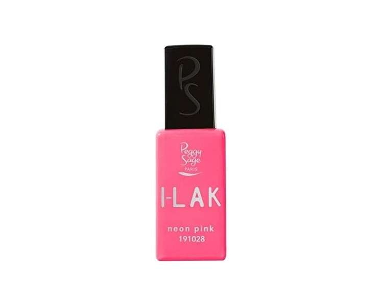 Peggy Sage I-lAK Soak Off Gel Polish Neon Pink 11ml