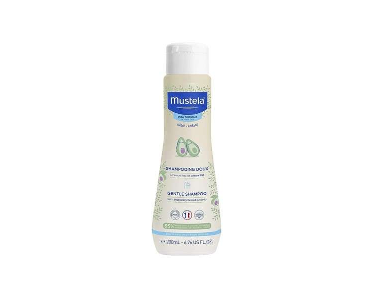 Mustela Baby Gentle Shampoo with Natural Avocado 6.76 fl. oz. 200 ml