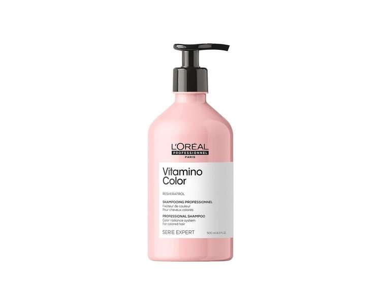 L'Oréal Professionnel Colour Fixing Shampoo for Coloured Hair Vitamino Colour Expert Series 500ml