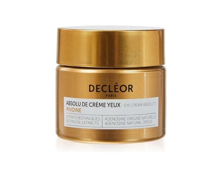 Decleor Ladies Peony Eye Cream Absolute 15ml