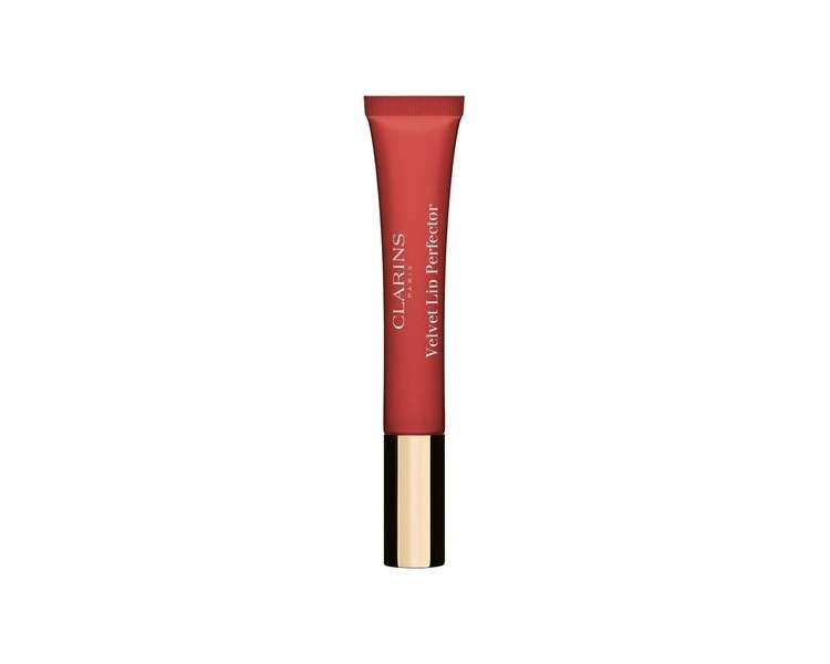 Clarins Velvet Lip Perfector 04 Velvet Raspberry 1 Count