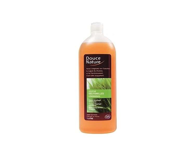 Douce Nature Lemongrass Organic Family Shower 1L