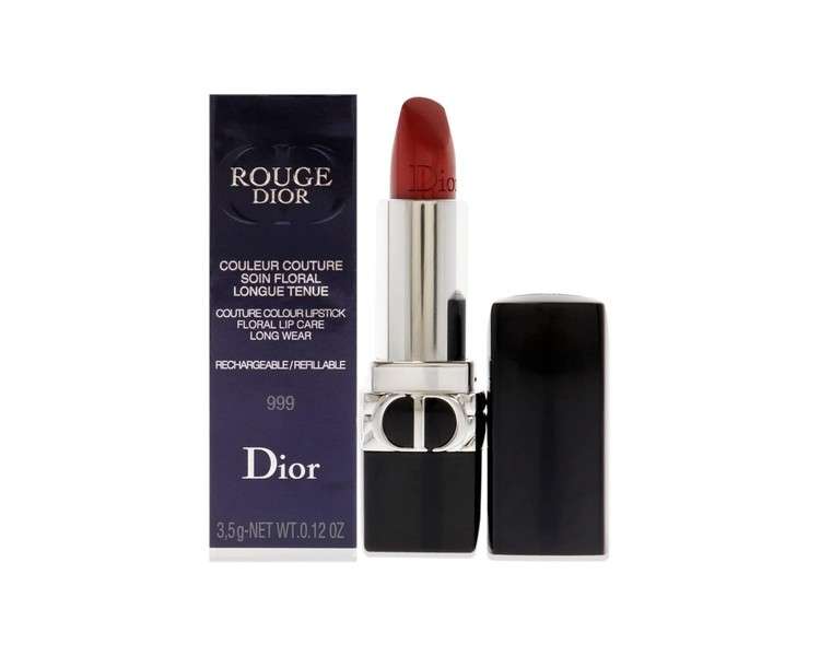 Dior Rouge Dior Refillable Lipstick 999 Metallic 3.5g