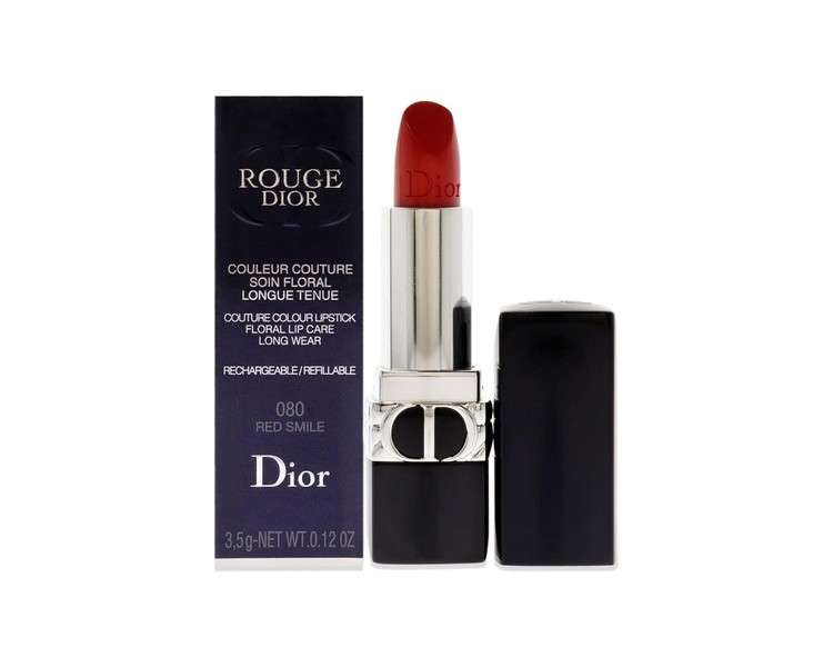 Christian Dior Rouge Couture Color Refillable Lipstick No.080 Red Smile 3.5g