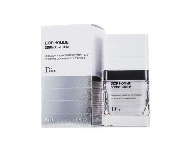 Dior Homme Dermo System Moisturizing Emulsion Result Reparative 50ml