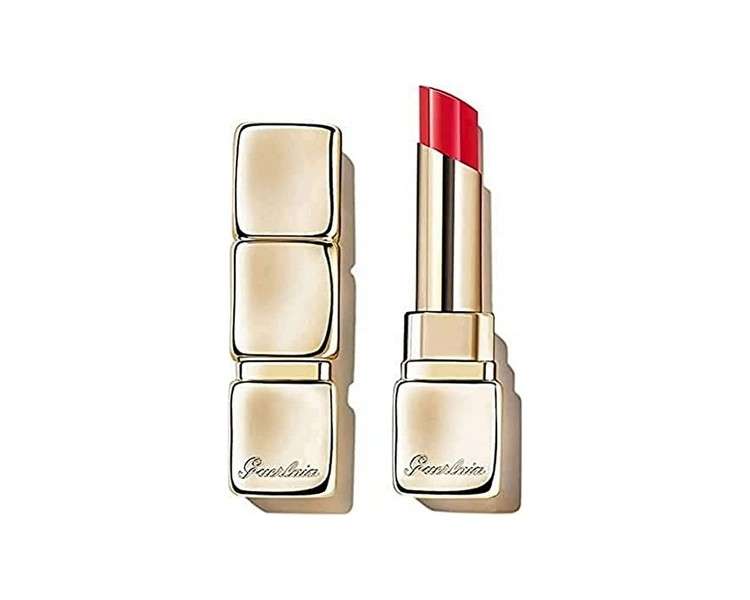 Guerlain KissKiss Shine Bloom glossy lipstick No. 419 Iris Crush