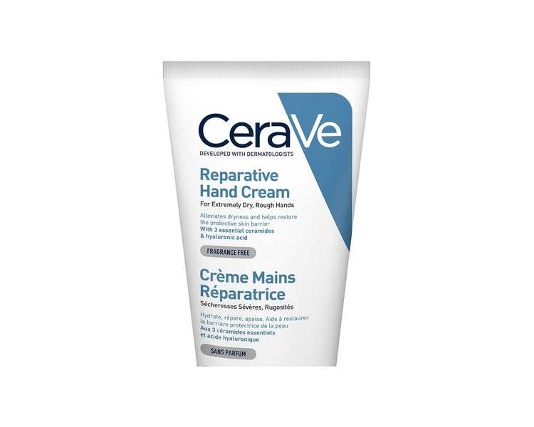 CeraVe Regenerating Hand Cream for Extremely Dry, Rough Hands