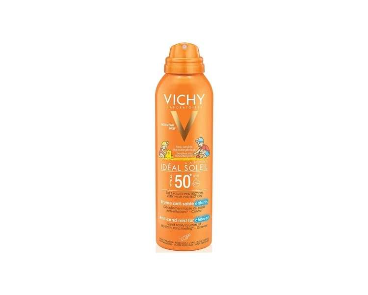 Vichy Idéal Soleil Spray Anti-Sand Sunscreen for Kids with SPF 50+ 200ml