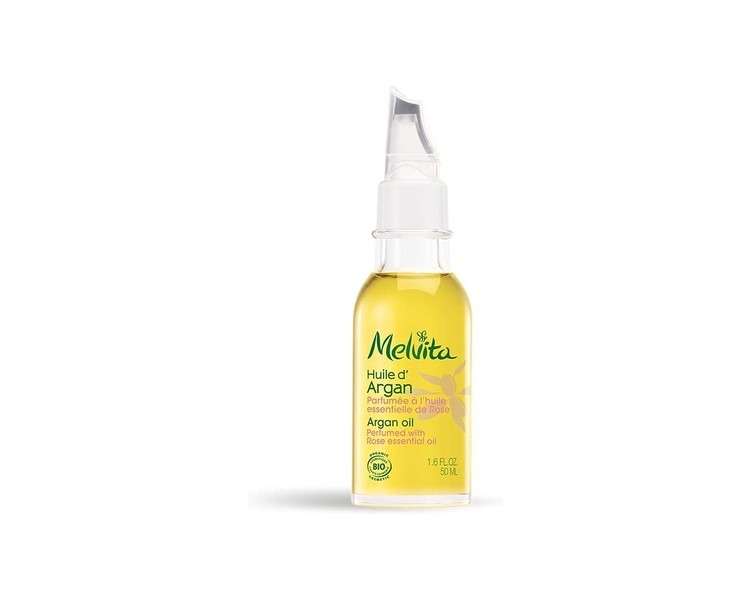 Melvita Organic Argan Oil Perfumed with Rose Essential Oil 50ml