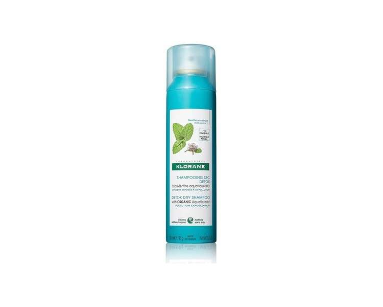 Klorane Organic Aquatic Mint Detox Dry Shampoo 150ml