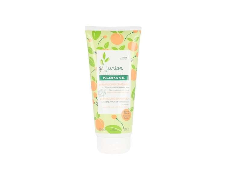 Klorane Junior Peach Detangling Shampoo 200ml